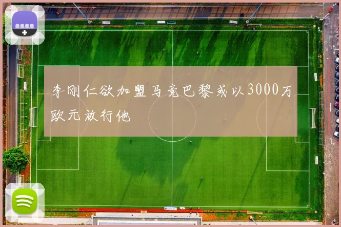 李刚仁欲加盟马竞巴黎或以3000万欧元放行他