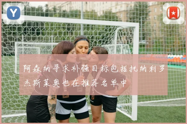 阿森纳寻求补强目标包括托纳利罗杰斯莱奥也在推荐名单中